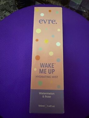 Wake Me Up Hydrating Mist - Peach with Purple Accents (Watermelon & Rose)